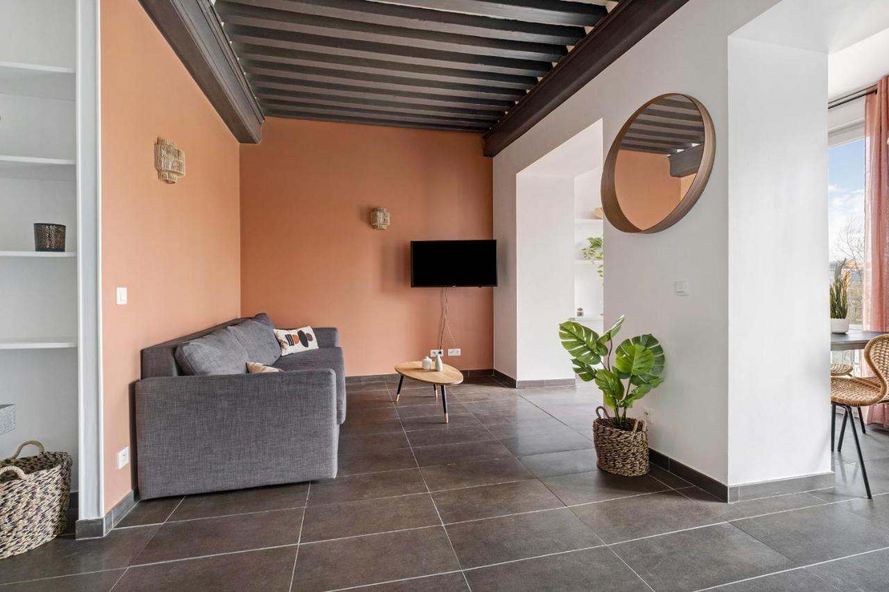 Lyon Cite- Appartement Vue Rhone Terrasse-Caluire מראה חיצוני תמונה